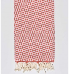 Fouta Schmetterling roter