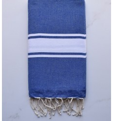 Fouta classique bleu