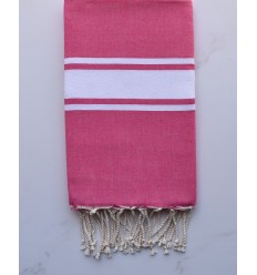 Fouta classique rose fushia