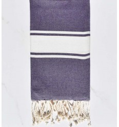 Fouta classique violet