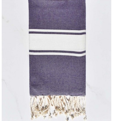 Fouta classique violet