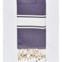 Fouta classique violet