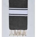 Fouta classique noir