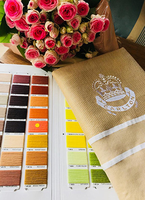 Fouta broderie